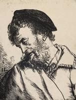 Head of a Man, Inclined to the Left