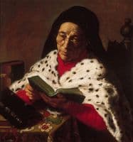 Old Woman Reading