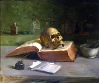 Still Life with Skull