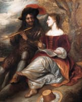 A Couple in Shepherd Costume