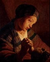 Maria Magdalena in Meditation