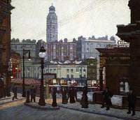 Victoria Station, London, the Sunlit Square