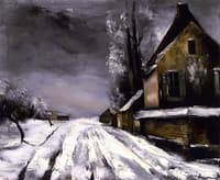 Village in the Snow