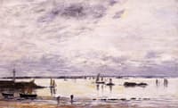 Portrieux, the Port at Low Tide