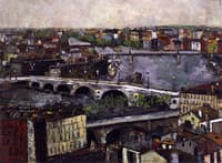 The Garonne River and Bridges at Toulouse