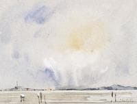Euganean Hills from the Lagoon, Venice