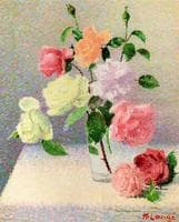 Bouquet of Roses in a Glass of Water