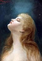 A Woman Looking at the Stars