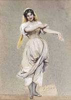 Young Venetian laundress