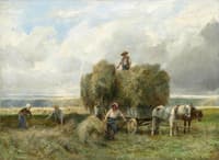 Hay making