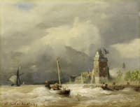 Rough Seas at the Dutch Coast