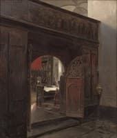 A Church Interior