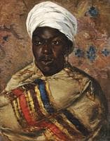 Portrait of a North African Lady (Ritratto di notabile africana)