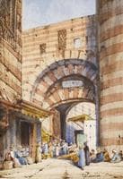 North African (Egyptian) Market Scene