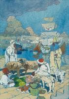 On the Pier, Algiers