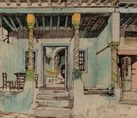 The Entrance of the Coffeehouse (L'entrée du café)