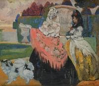Women in Mantillas