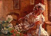 The Artist's Mother at Lecon Hall