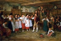 Dancing Break at an Alsatian Wedding