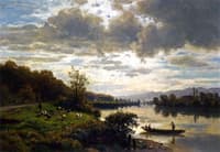 The Aare near Dreibeinskreuz