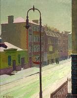 London Street in the Snow