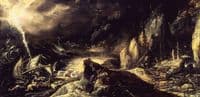 Landscape with a shipwreck