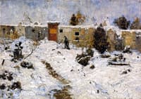 Graveyard in Winter