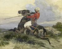 Hunter on a Horse