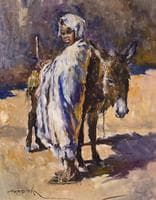 Boy with his Donkey