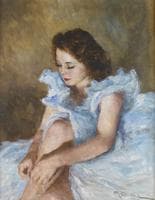 Lady in a Blue Dress (Mona)