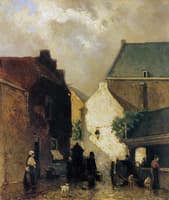 Fish market in the Hague