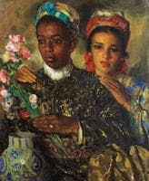 Women Arranging Flowers
