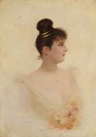Bust Portrait of a Woman