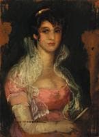 Portrait of a Lady in the Manner of Goya