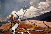Woodsman and Fallen Tree