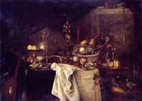 La deserte (after Jan Davidsz, de Heem)