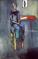 Woman on a High Stool