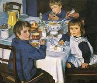 At Breakfast