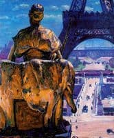 The Eiffel Tower as seen from The Trocadero