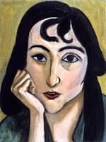 Head of Lorette with Two Locks of Hair