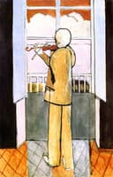 Violinist at the Window
