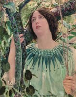 A Young Girl in a Wood