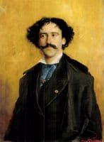 Portrait of Violinist Pablo de Sarasate
