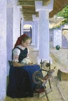 Maiden spinning thread
