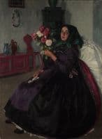Bride with Flower Bouquet