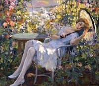 Young Girl with a Parasol