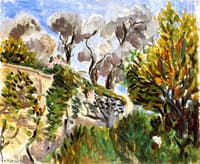 Olive Trees, Renoir's Garden in Cagnes