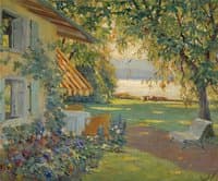 The Artist's Garden on Lake Starnberg