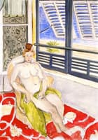 Nude with a Spanish Comb, Seated by a Window
