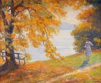 Woman at the Lake